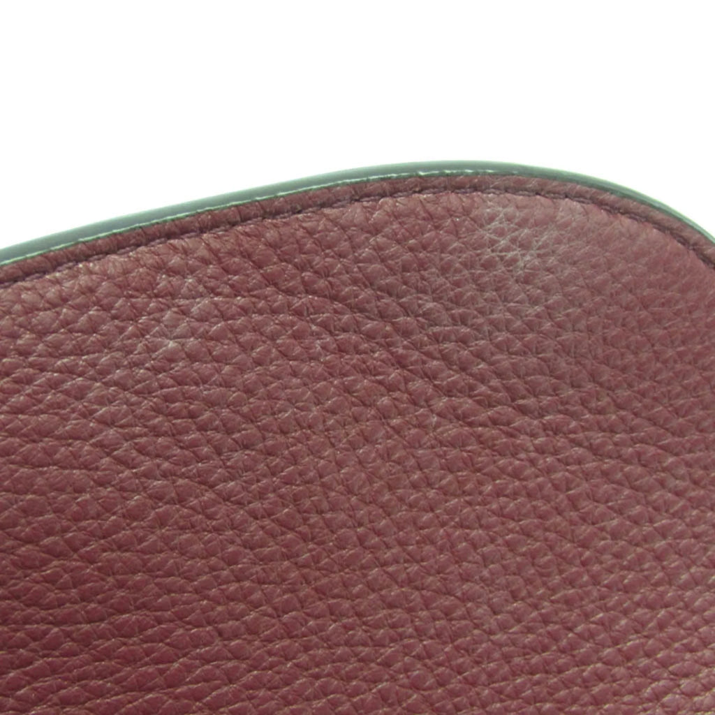 Pre-Owned Tory Burch Women's Leather Shoulder Bag Bordeaux (Good)