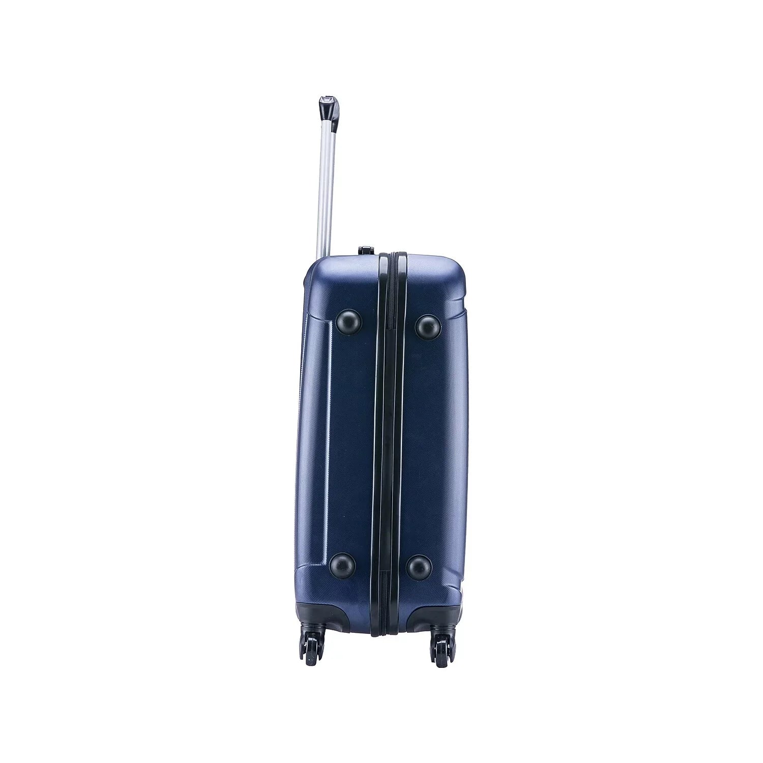 InUSA Pilot Medium Plastic 4-Wheel Spinner Luggage Blue (IUPIL00M-BLU)
