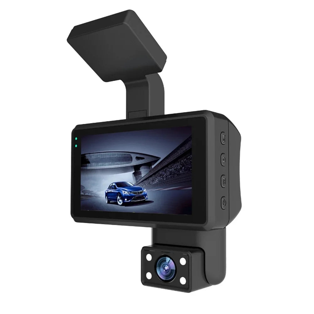 High-definition night vision, front and rear in-car double recording driving recorder DASHCAM infrared DVR CAM ERA