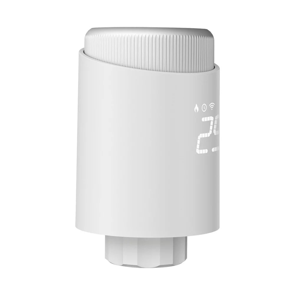 Tomshoo Thermostatic Radiator Valves ligent Wireless Mobilephone App Control Home Heating Thermostat Temperature Controller Radiator Thermostat Matching with Home