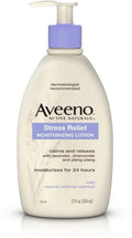 AVEENO Active Naturals Stress Relief Moisturizing Lotion 12 oz (Pack of 6)