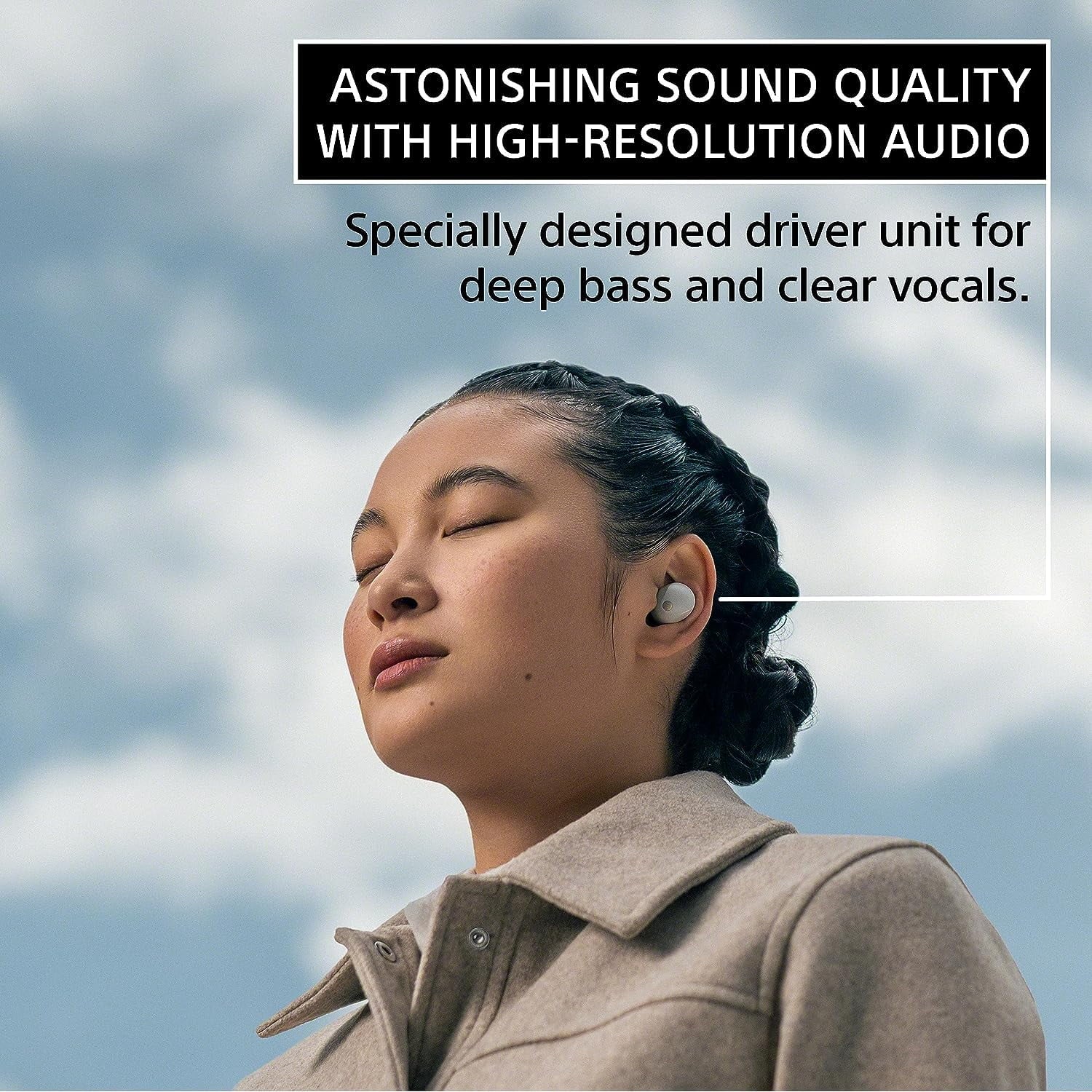 Sony WF-1000XM5-BLACK Wireless Noise Canceling High-Res Earbuds with an Additional 2 Year Shield by Epic Protect (2023)