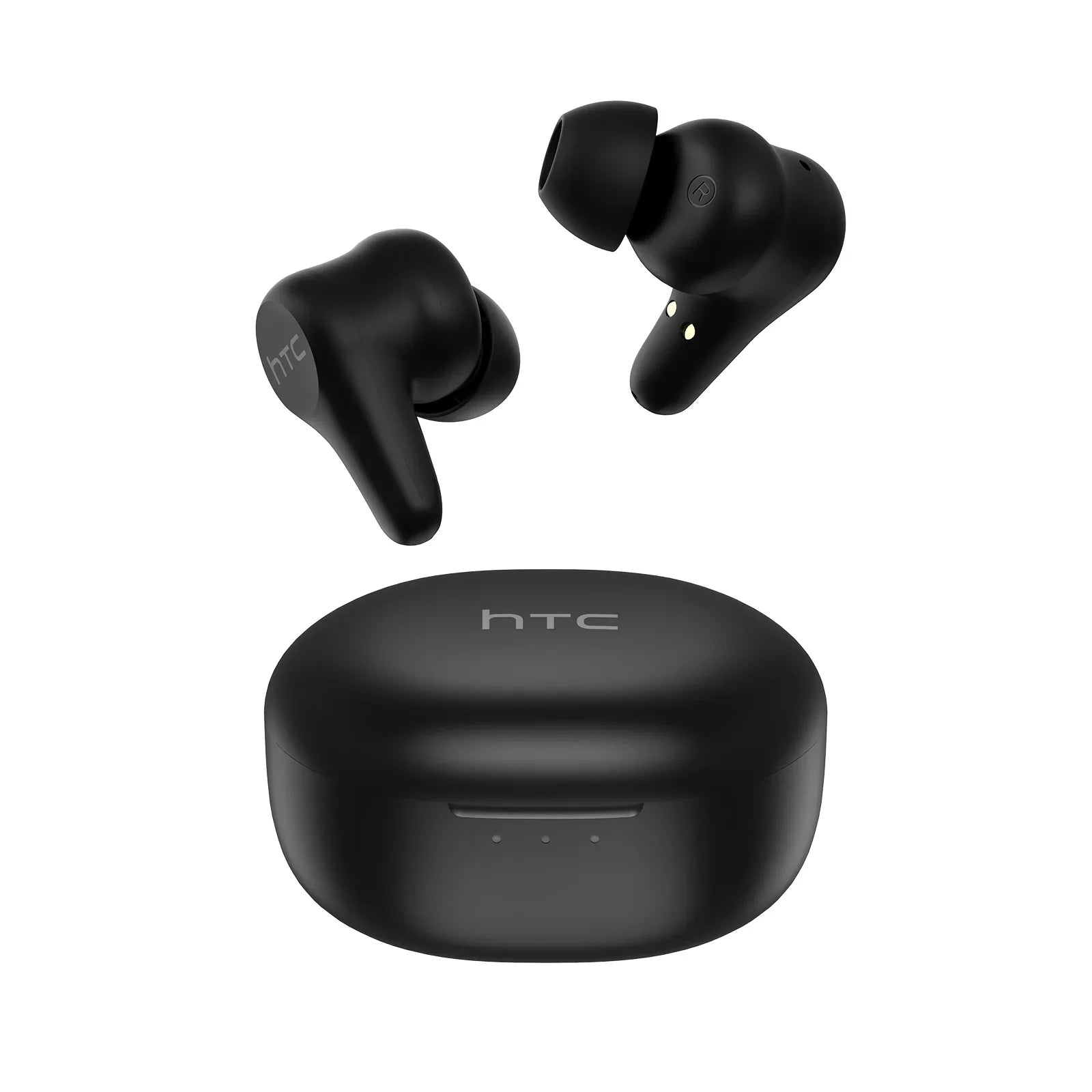 HTC True Wireless Earbuds Plus - Active Noise Cancellation IPX5 Water Durable Bluetooth 5.0 Headphones with ENC, 24-Hour Playtime, Stereo in-Ear Touch Control Wireless Earphones
