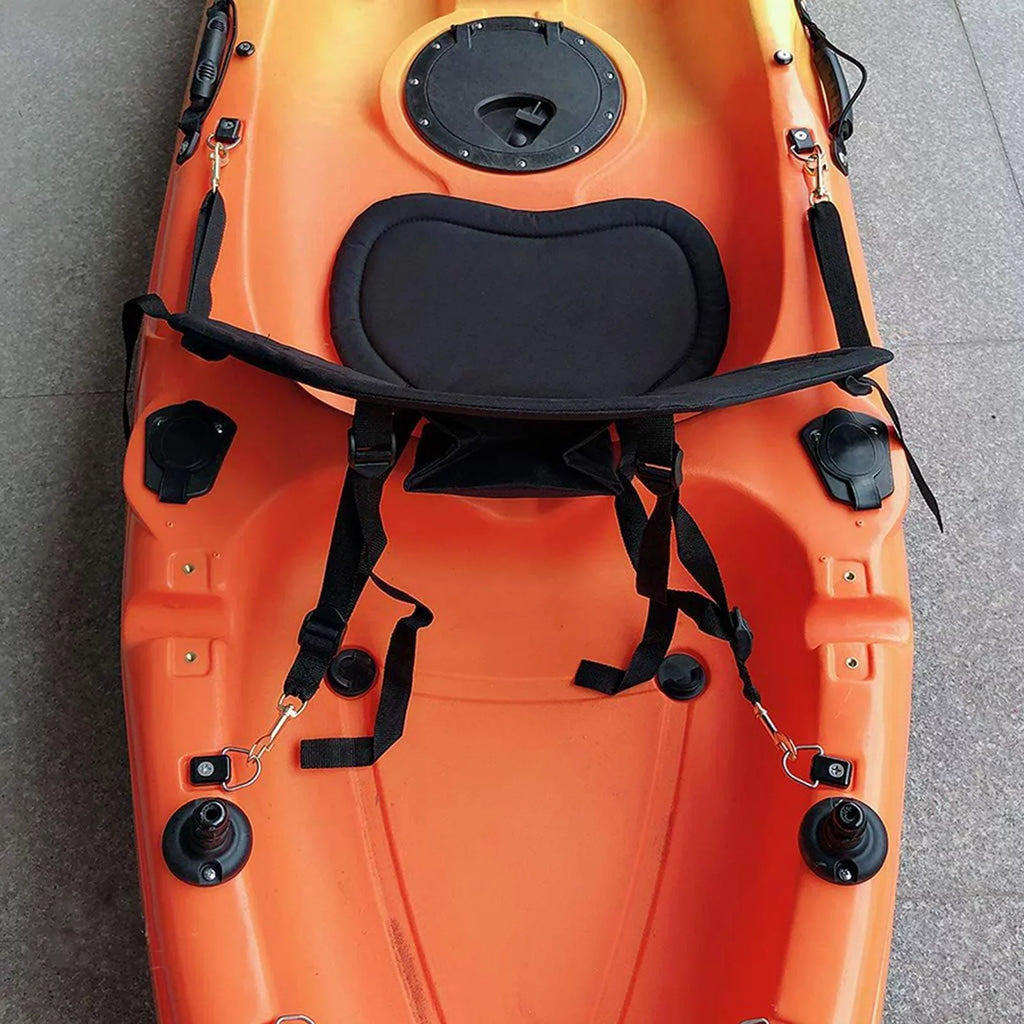 1x kayak Vessel seat Cushion with Storage Bag Universal Back Rest for Paddle Board