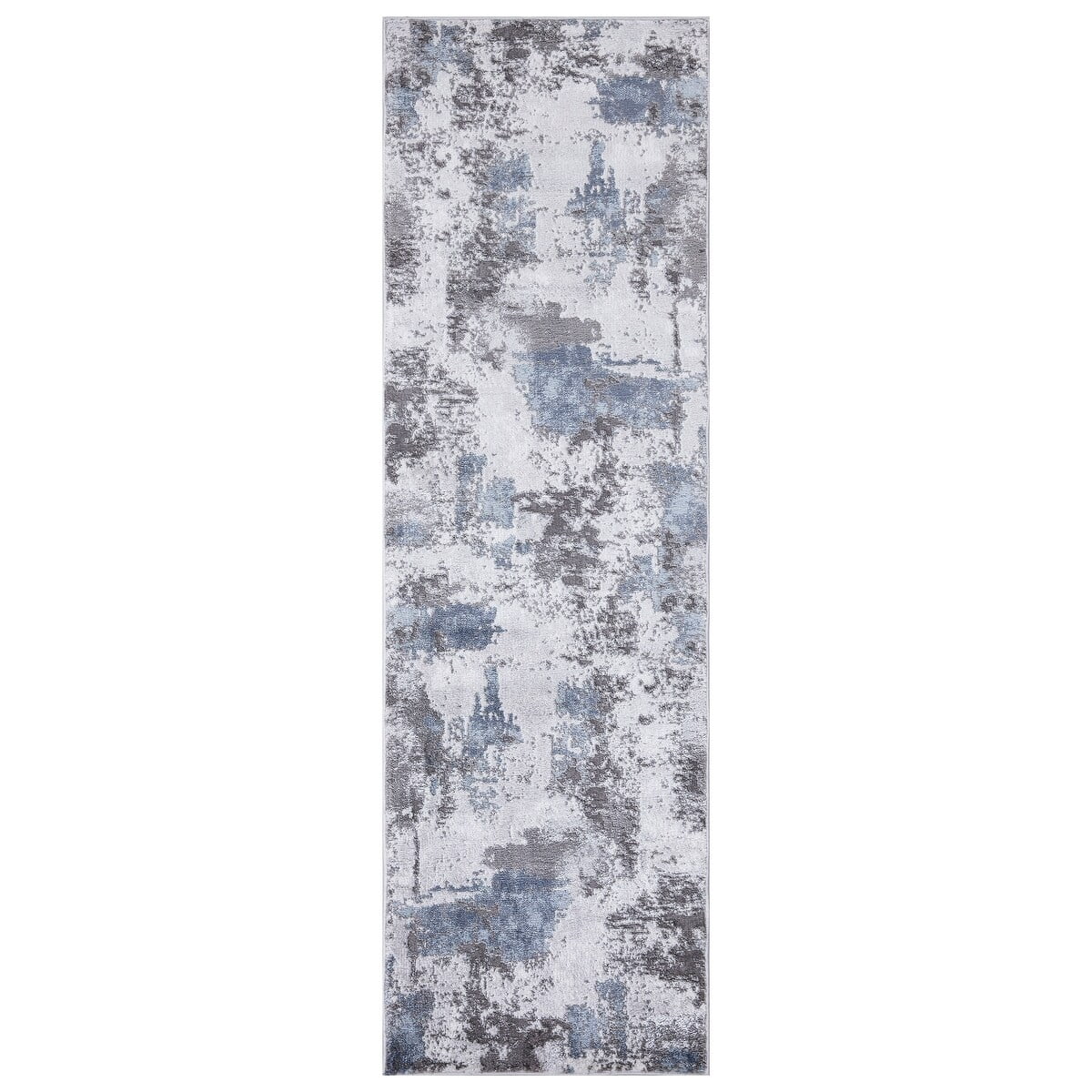 Concord Global Trading 80264 3 x 5 ft. Brighton Pacific Abstract Rectangle Area Rug, Gray