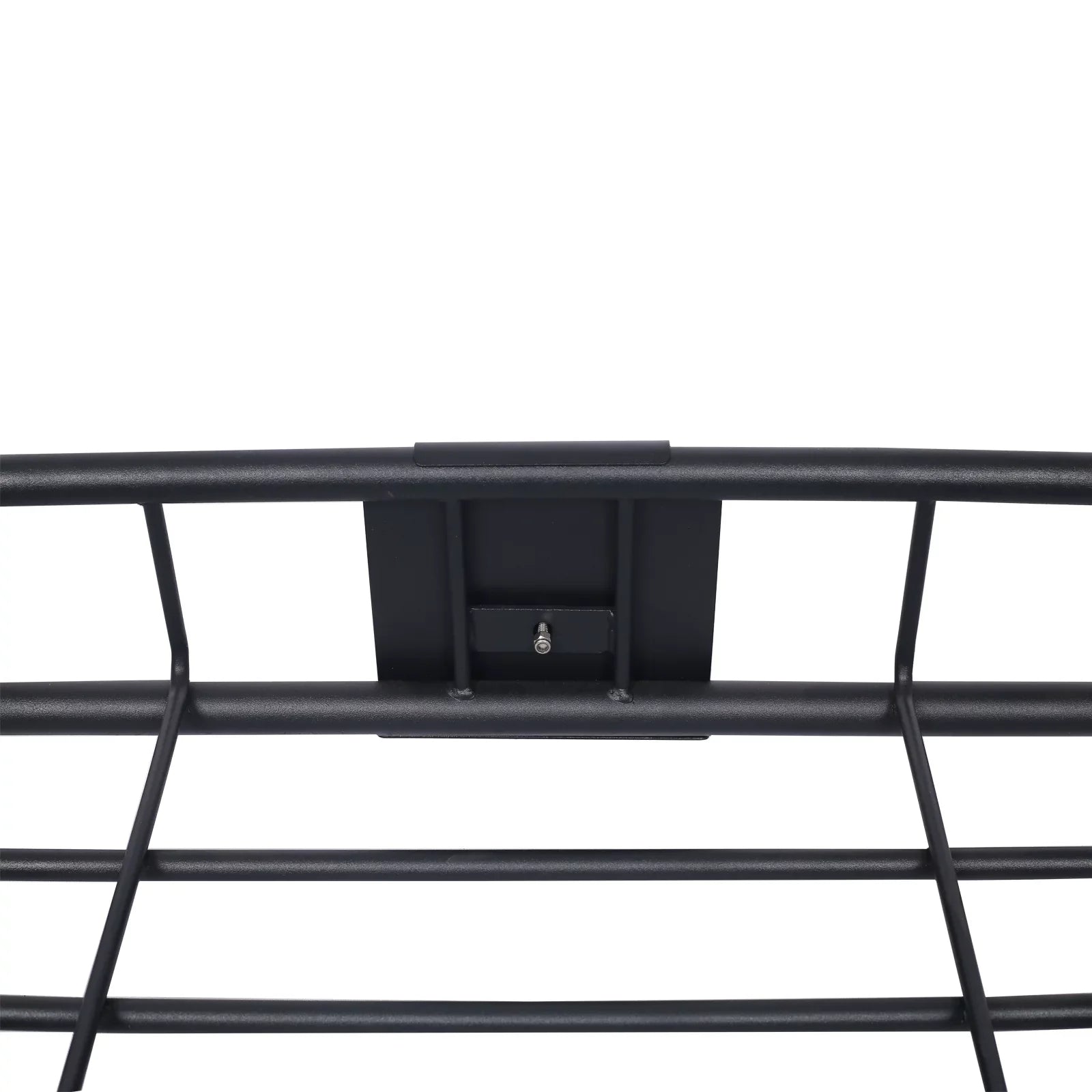 Universal Fit Black Steel Top Mount Roof Rack 43" Heavy-Duty Steel Condition - Rooftop Cargo Carrier Basket