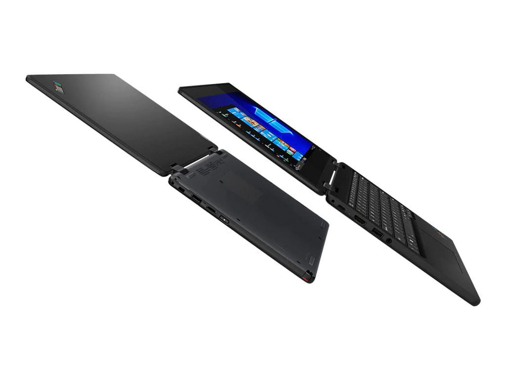 Lenovo ThinkPad 11e Yoga Gen 6 20SF - Flip design - m3 8100Y / 1.1 GHz - Win 10 Pro 64-bit - UHD Graphics 615 - 4 GB RAM - 256 GB SSD NVMe - 11.6" IPS touchscreen 1366 x 768 (HD) - Wi-Fi 5 - black - kbd: US