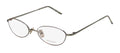 NEW VERA WANG V04 WOMENS/LADIES DESIGNER HALF-RIM SILVER "SCHOOL TEACHER PROFESSOR" LOOK MADE IN JAPAN FRAME DEMO LENSES 47-17-130 EYEGLASSES/EYEWEAR