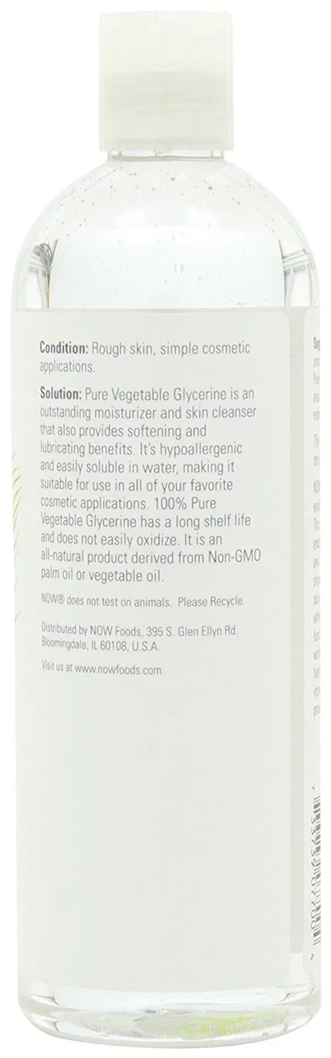 NOW Solutions Glycerine Vegetable, 16-Ounce