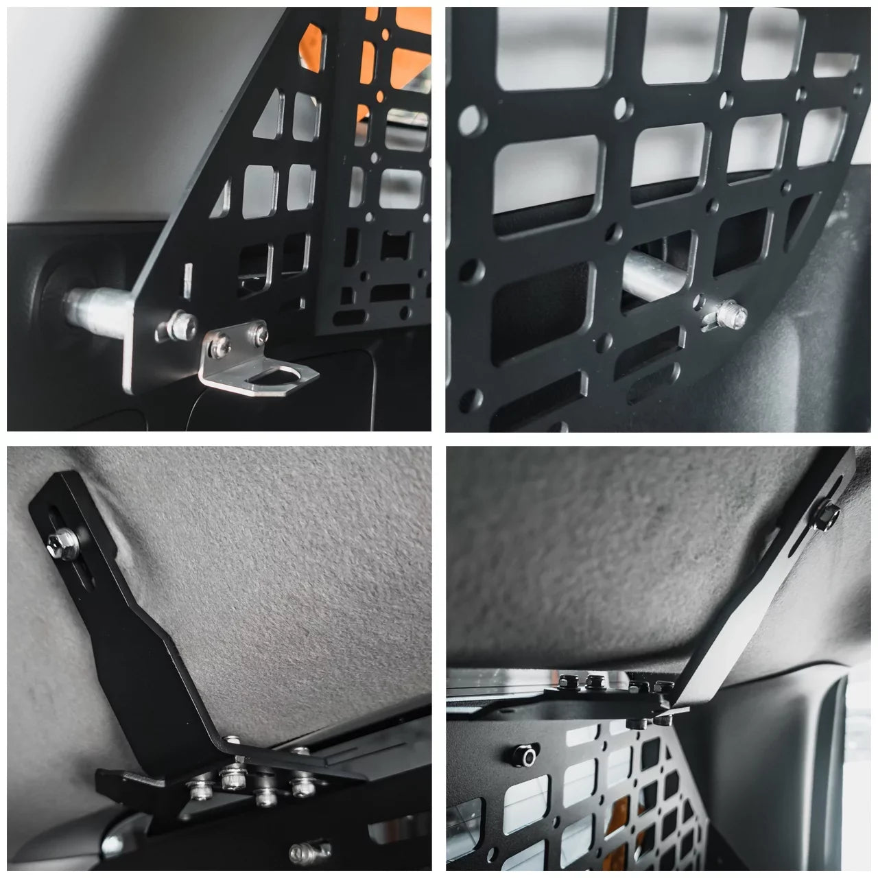 BAKOD Molle Storage Window Shelf Set Panel for 2010-2023 Toyota 4Runner Black MSW100 MSPS100