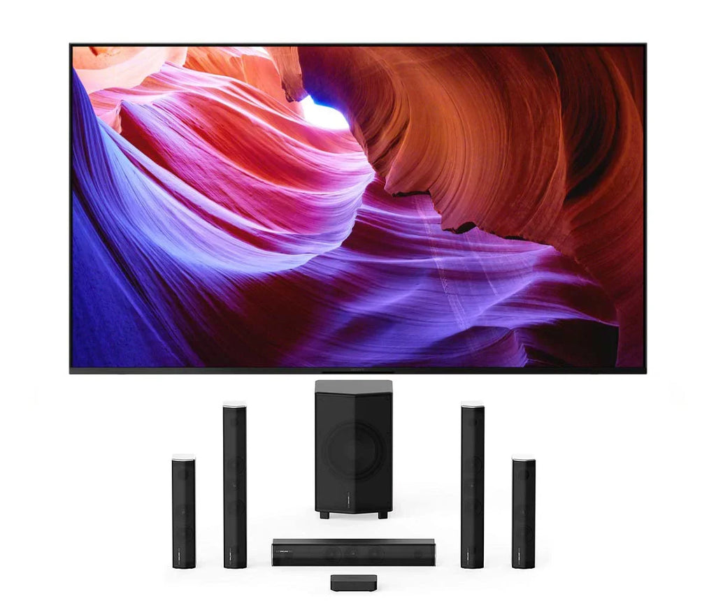 Sony KD43X85K 43-inch 4K HDR LED with PS5 Features Smart TV with Enclave EA-1000-THX-US CineHome Pro CineHub Edition 5.1Ch Speakers (2022)