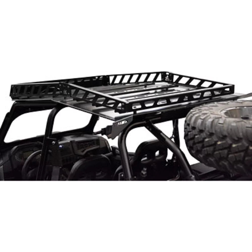 UTV Adventure Roof Rack Rack with Force Roof and V2 30" Lt. Bar Suitable With Polaris RZR XP 4 Turbo Limited Edition 2019