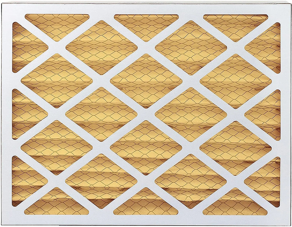 Filterbuy 10x16x2 MERV 11 Pleated HVAC AC Furnace Air Filters (6-Pack)