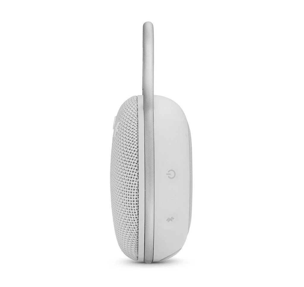 Open Box JBL Clip 3 Steel White Bluetooth Speaker
