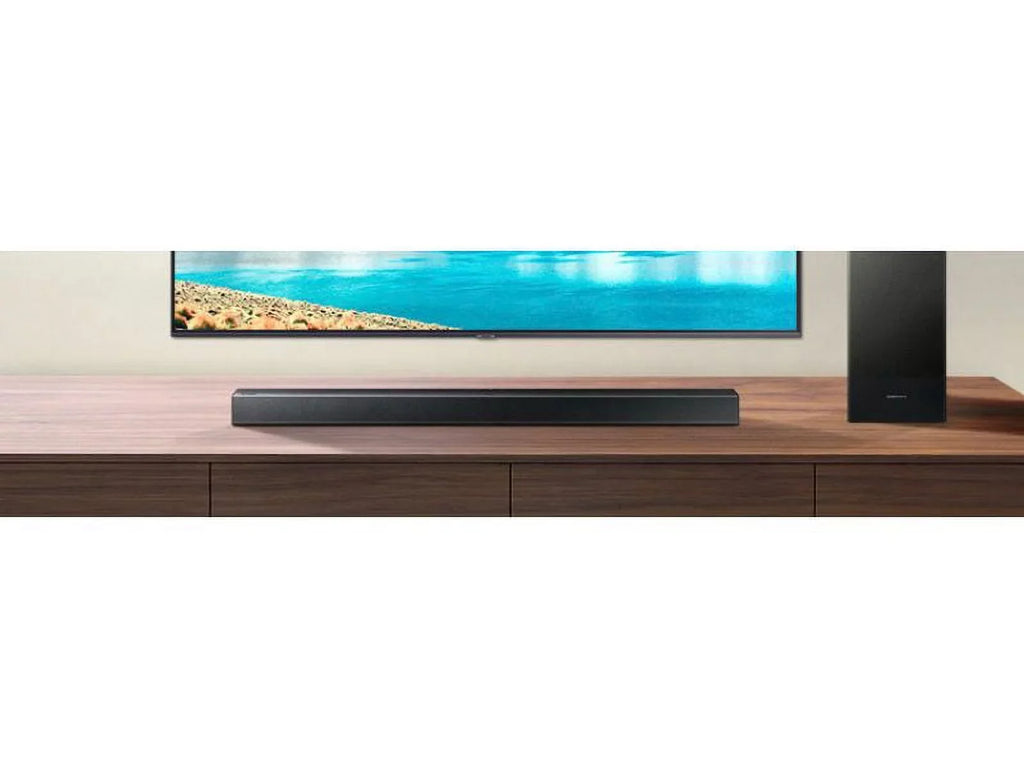 Restored Samsung HWA470/ZA Soundbar 4.1Channel with Wireless Rear Speaker Kit and Dolby Audio / DTS 2.0 Black (Refurbished)