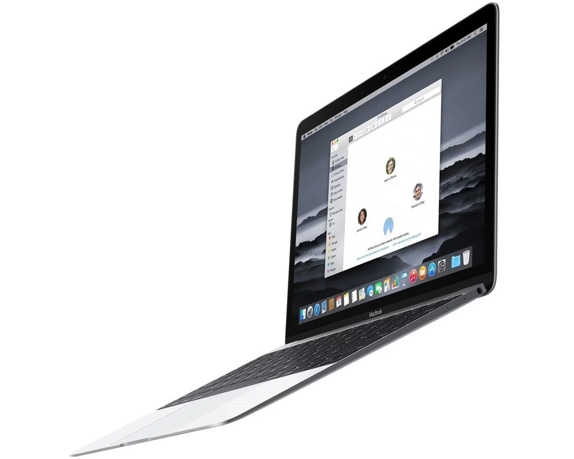 Pre-Owned Apple Macbook 12-inch Laptop (Retina, Silver) 1.3GHz M (Early 2015) MF855LL/A-BTO 512 GB SSD 8 GB Memory 2304x1440 Display Mac OS X v10.12 Sierra Power Adapter