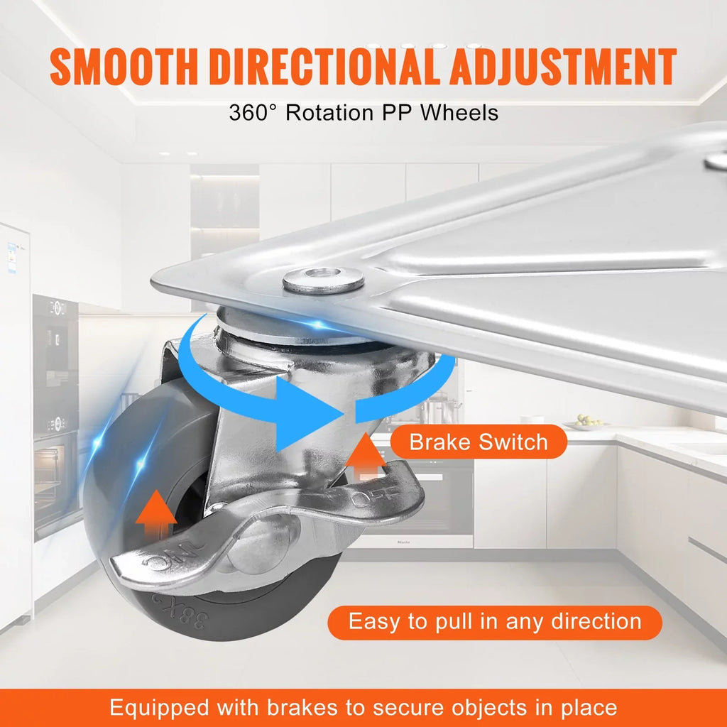 SKYSHALO Furniture Dolly, 500 Lbs Capacity Furniture Lift Mover Tool Set for Moving Heavy Furniture Refrigerator Sofa,Furniture Moving Dollies with 360° PP Swivel Wheels & Carbon Steel Panel