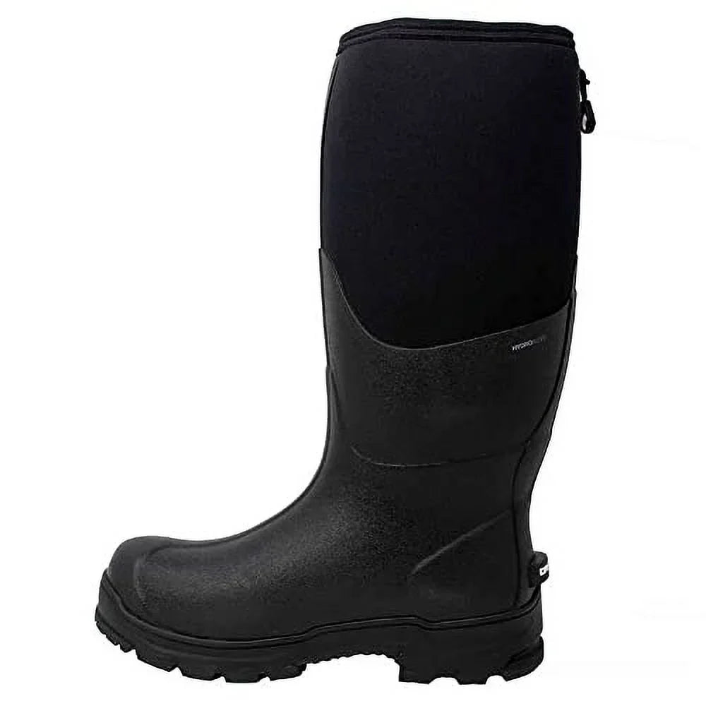 Dryshod Mens Steadyeti Hi Pull On Boots Mid Calf - Black ONE SIZE BLACK/GREY