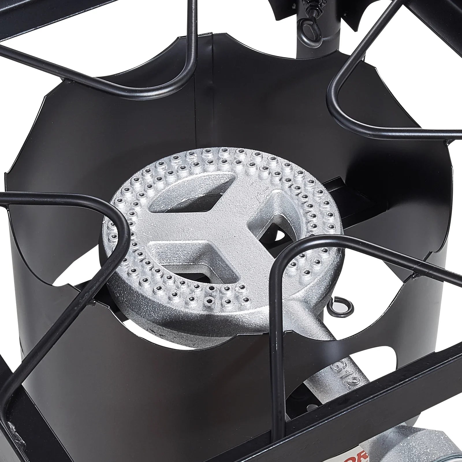 SKYSHALO Single Burner Outdoor Camping Stove Cooking Stove Portable BBQ Gas Cooker Heavy Duty Gas Cooker w/Detachable Legs Stand & Adjustable PSI Regulator, Propane Burners 30000BTU