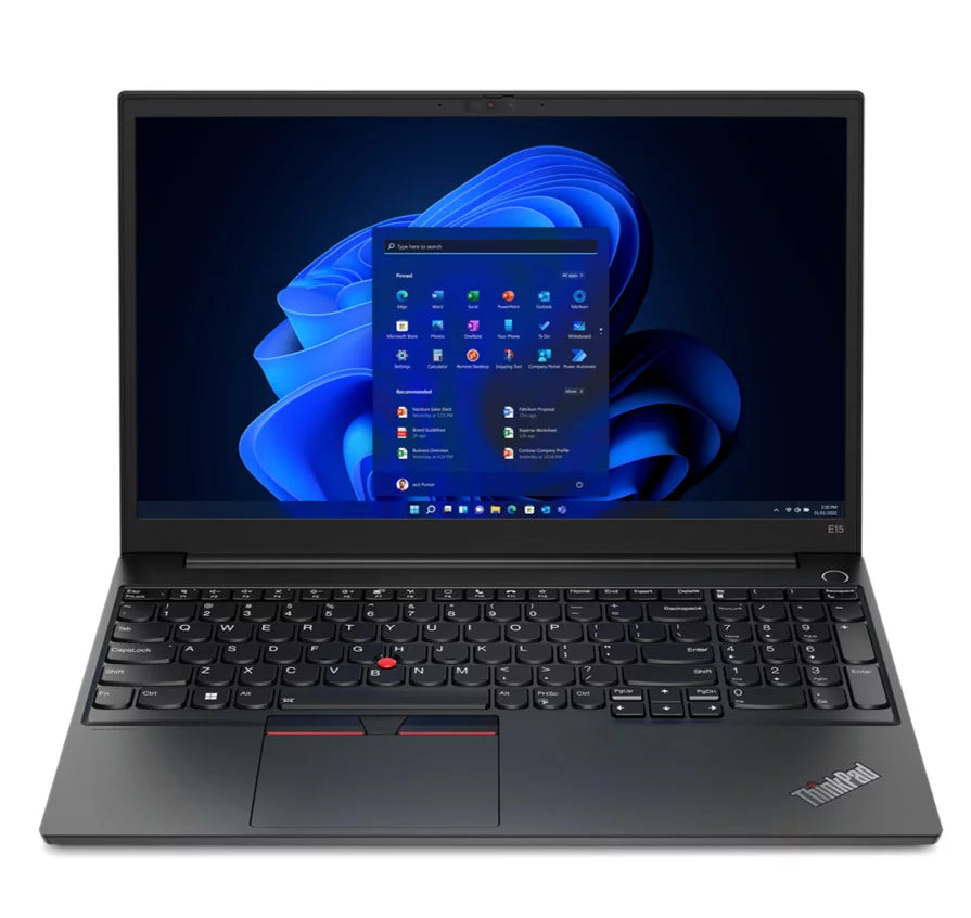 Lenovo ThinkPad E15 Gen 4 Business Laptop, 15.6" FHD (1920 x 1080), AMD Ryzen 5 5625U, 16GB RAM, 512GB SSD,, AMD Radeon Graphics, Windows 10 Pro