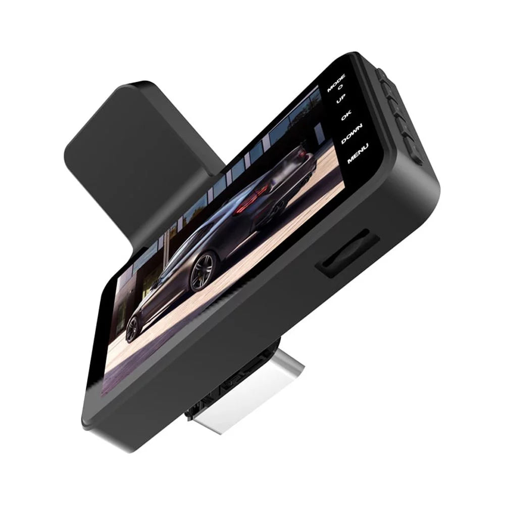 Nebublu Dash Camera, 4 Inch Car Dashcam Driving Recorder, 170° Wide Angle, Touchscreen, Support Night-Vision