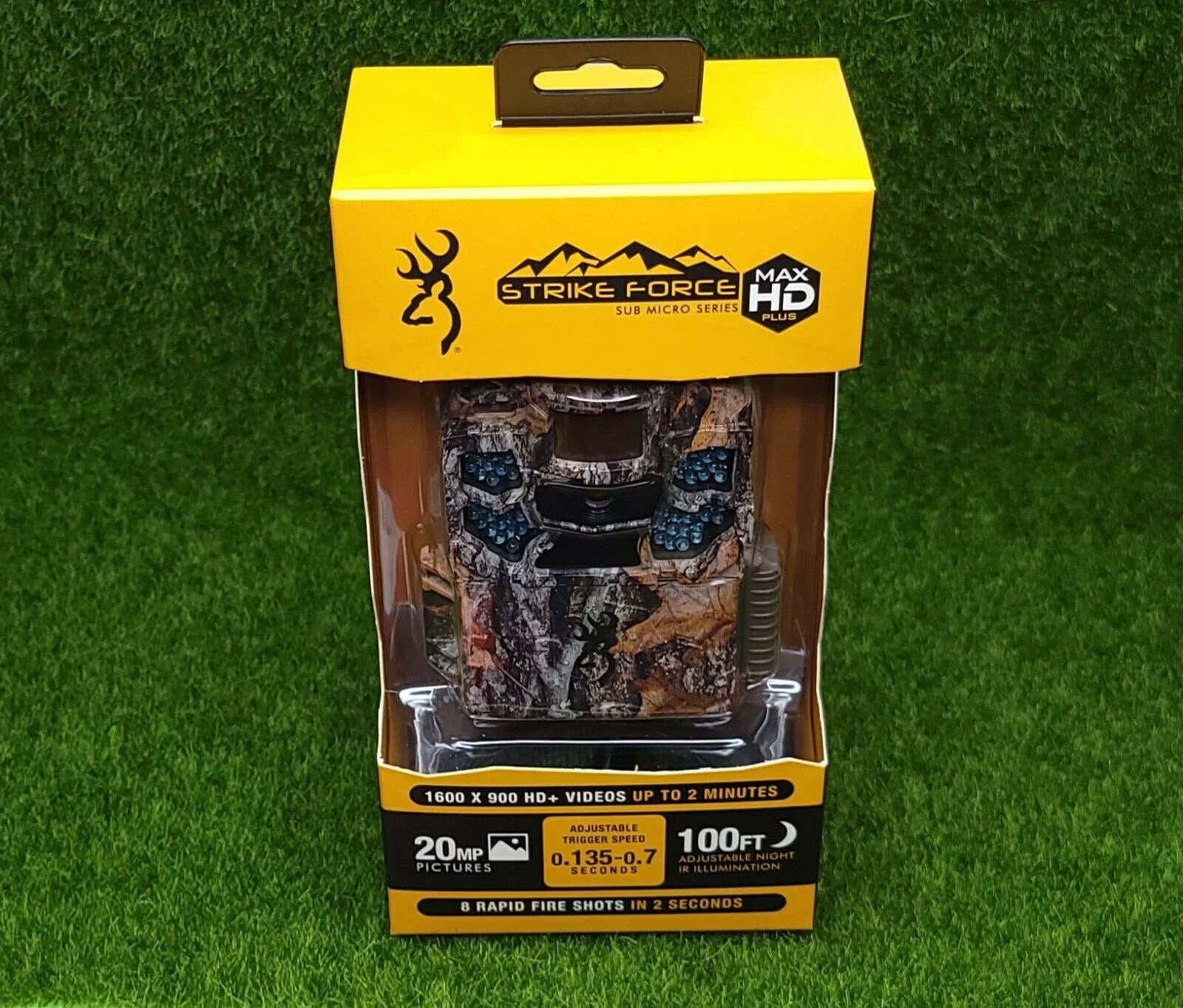 Browning Trail Cameras Strike Force Max HD Plus 20MP Trail Camera
