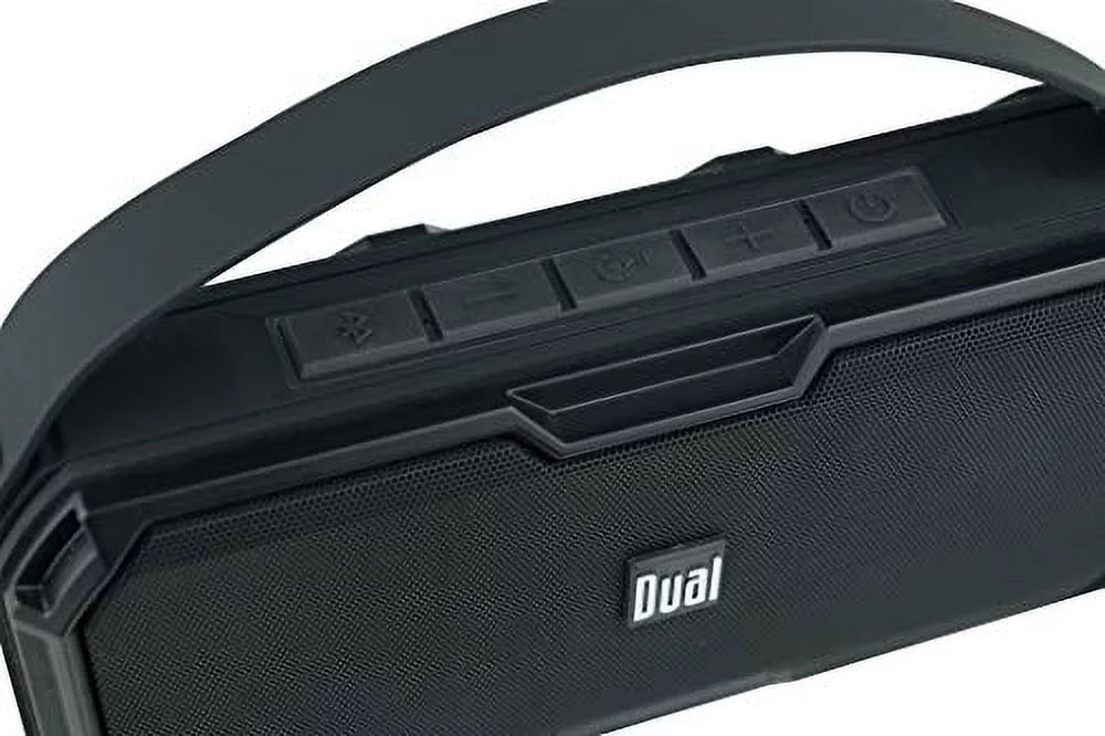 Dual Electronics LUBTWS6 Wireless Portable Bluetooth Speaker | Truwireless Bluetooth Stereo | Waterproof & Dustproof IP67 | 360? Rich Dynamic Sound | 100ft Wireless Range | 15 Hour Playtime