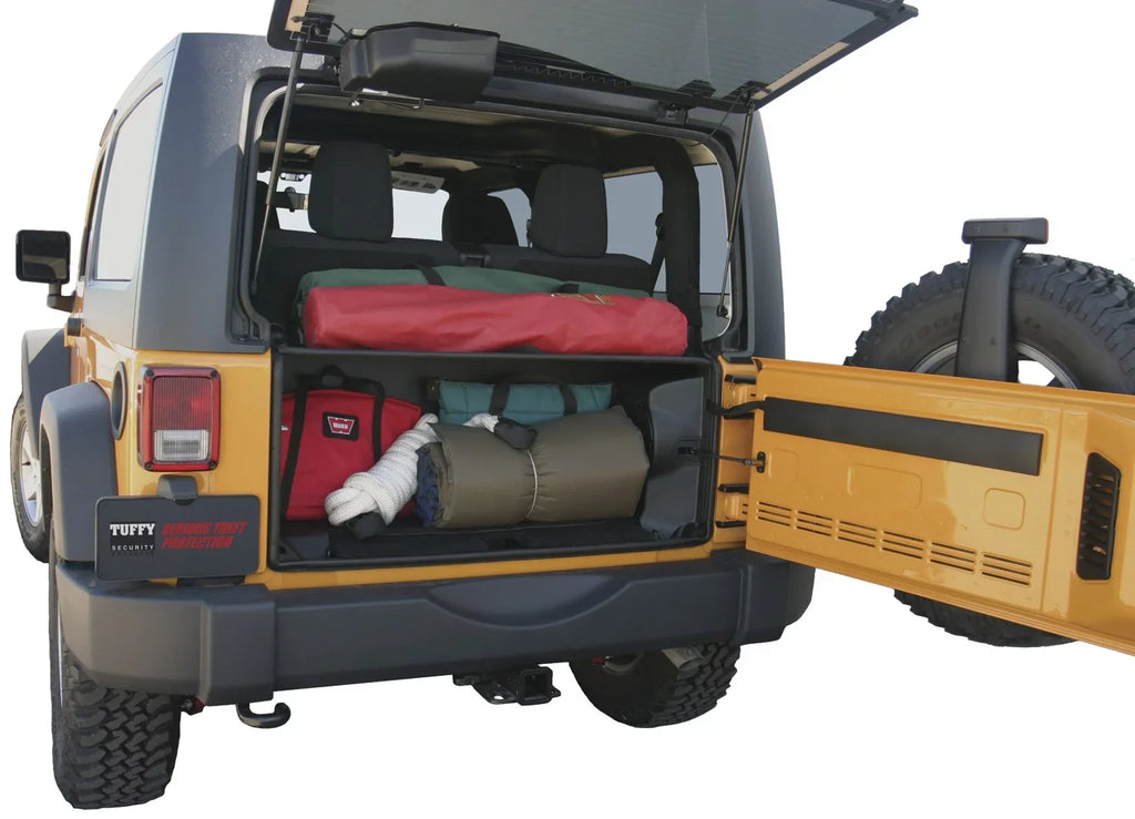 Tuffy Security Products 282-01 Classic Enclsoure; Black; 2011-2018 Jeep Wrangler JK