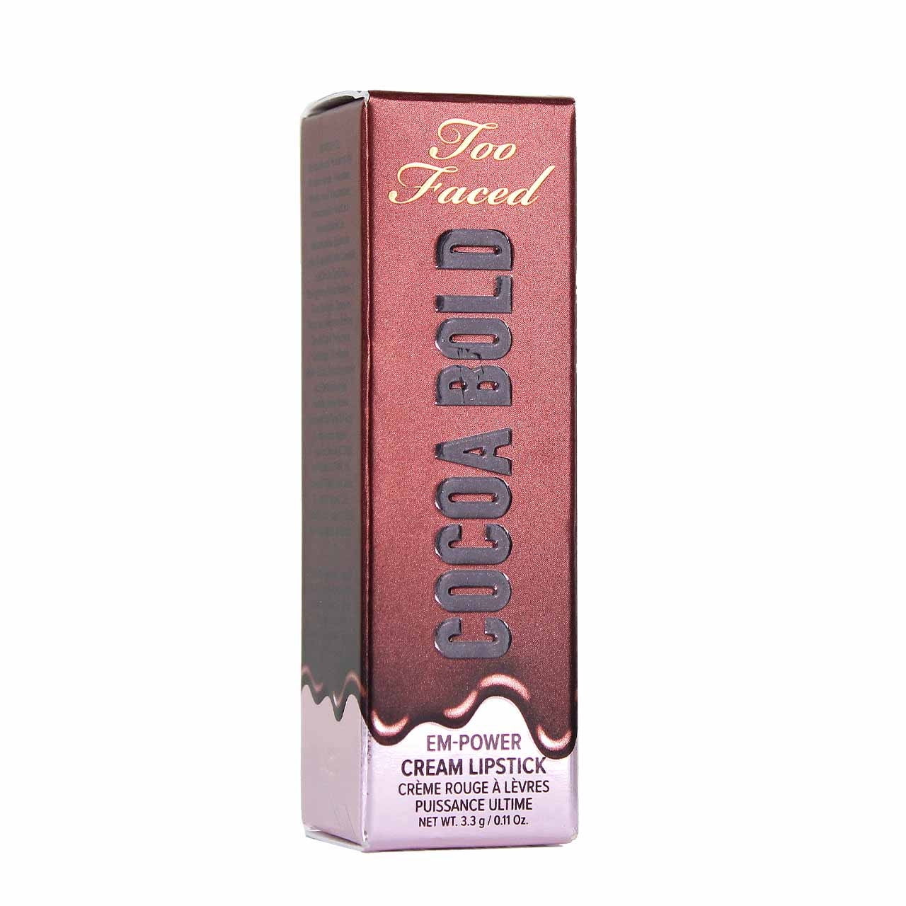 Too Faced Cocoa Bold EM-Power Cream Lipstick