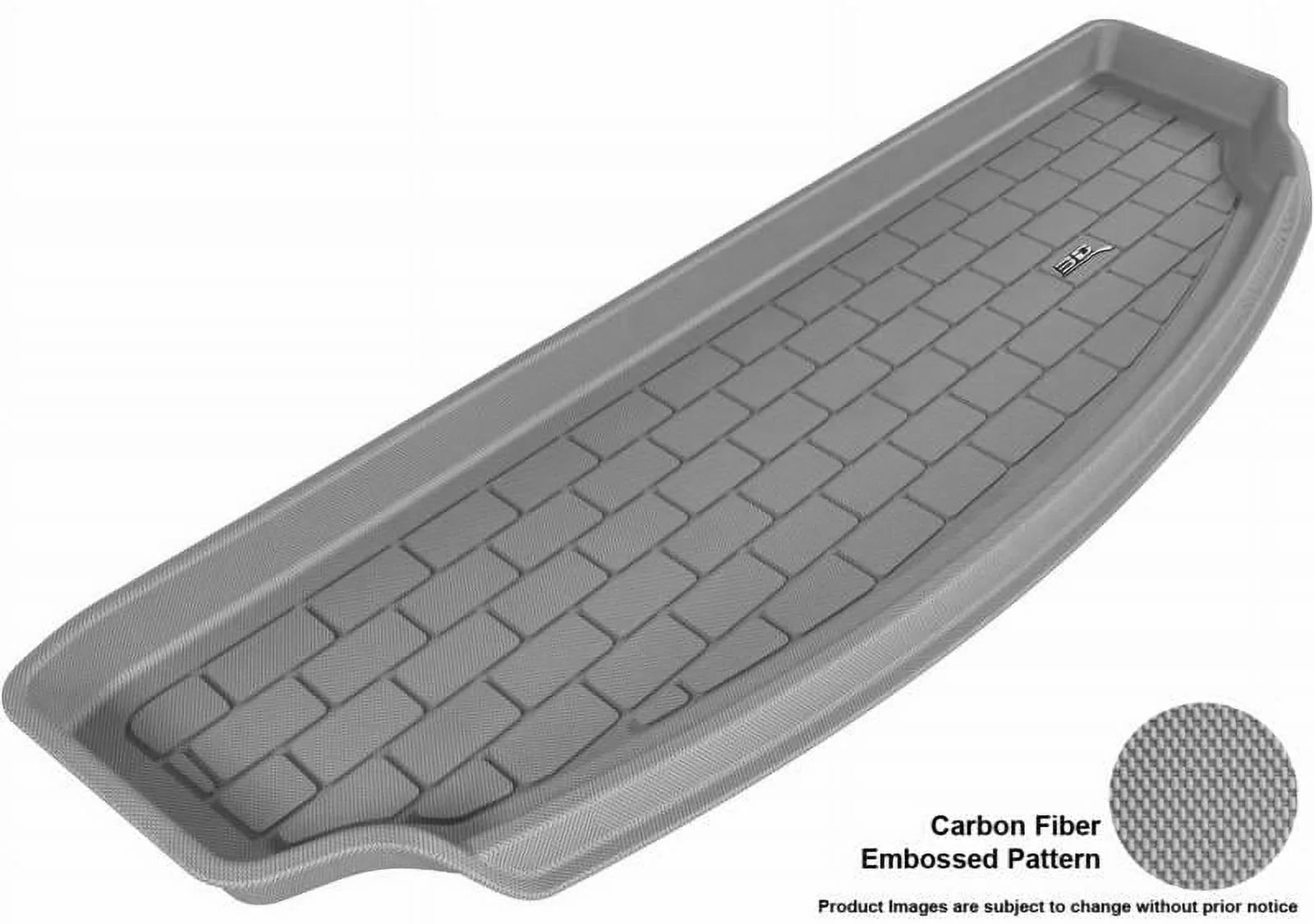 3D MAXpider 2011-2023 Fits Jeep Grand Cherokee Kagu Carbon Fiber Embossed Pattern Cargo Liner Black M1JP0041309