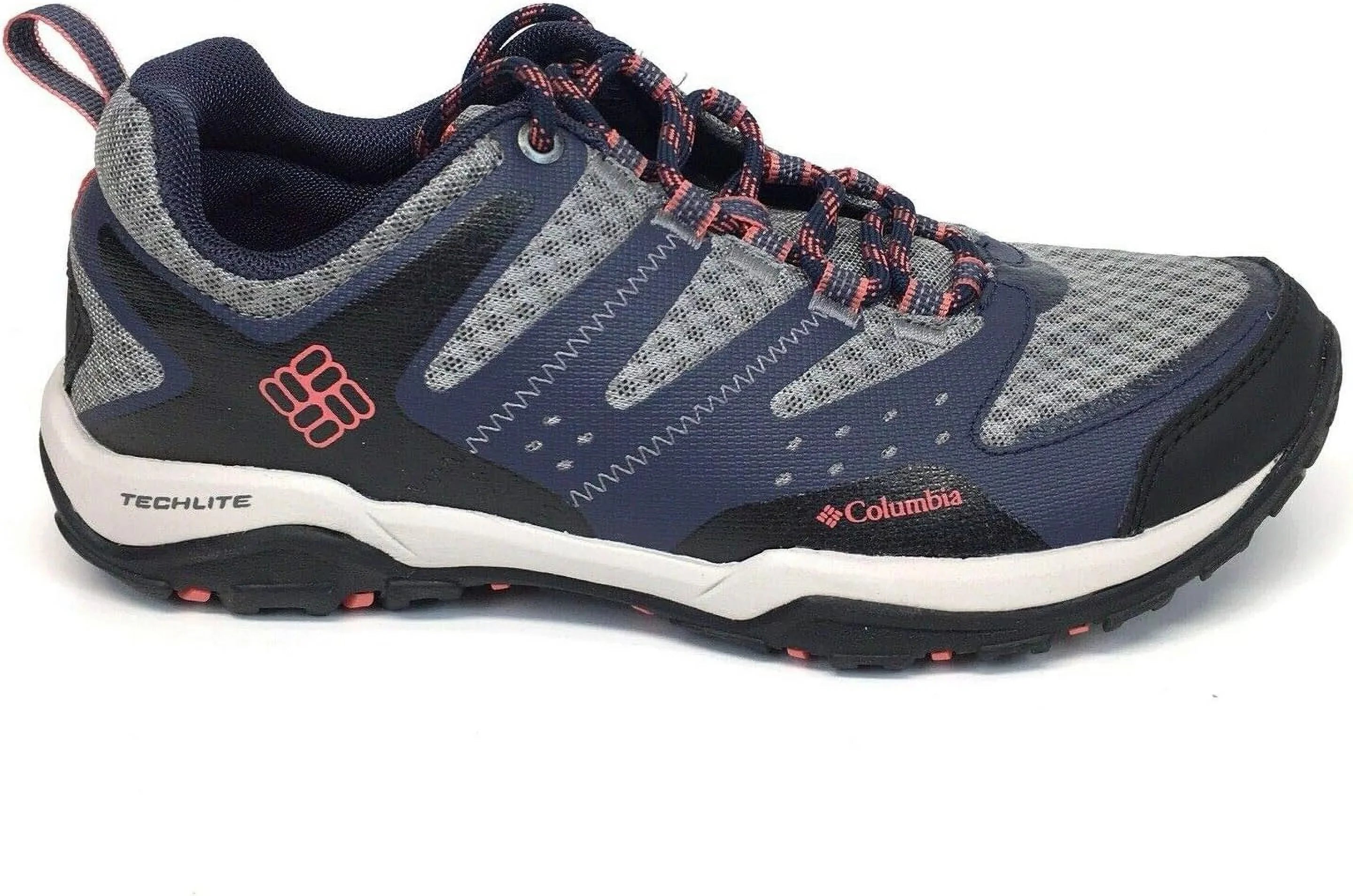 Columbia Women's Granite Pass Outdry Shoe Size 9 Grey Blue