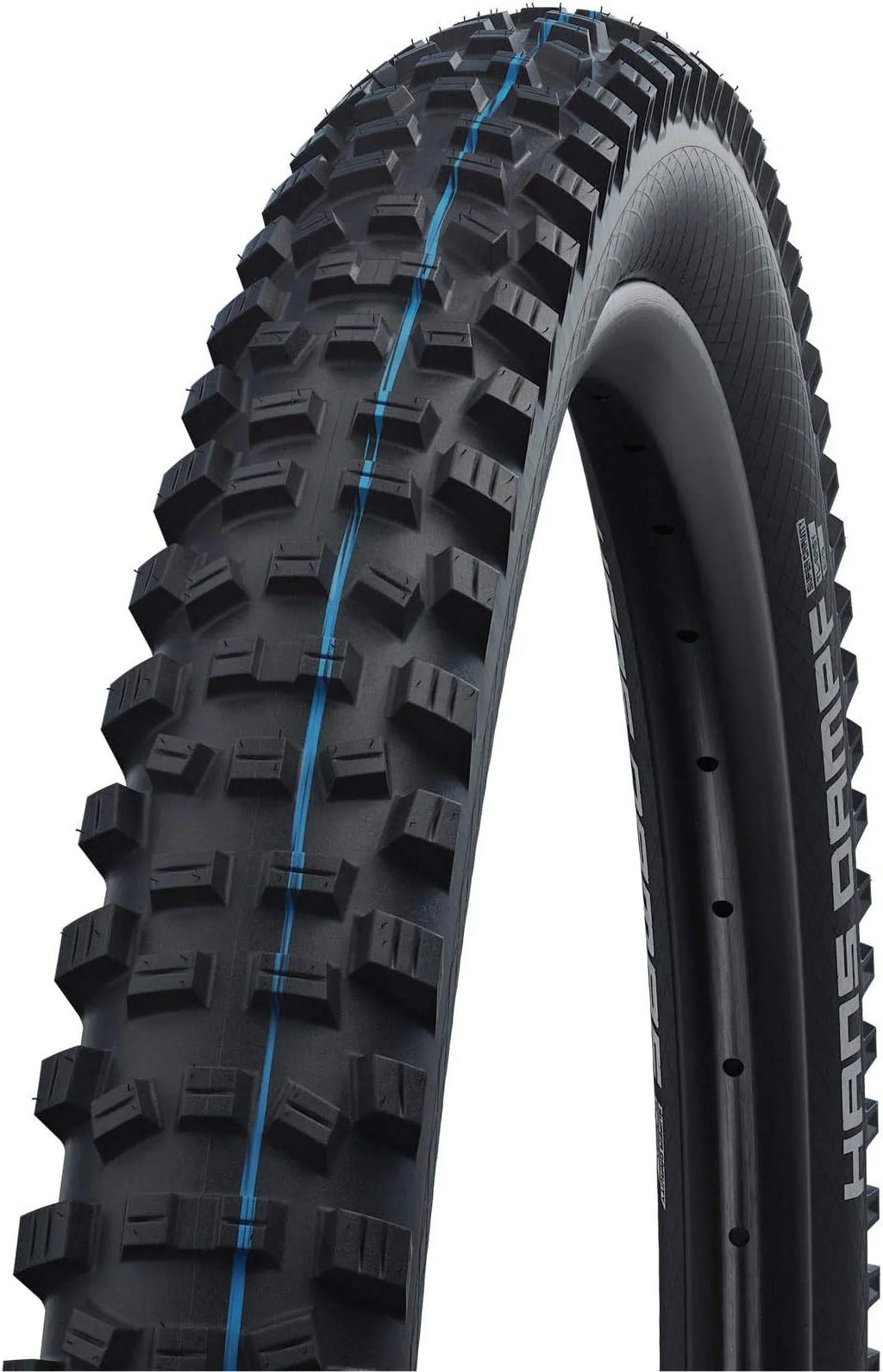 Hans Dampf All Terrian And All MTB Tubeless Folding Bike Tire | Multiple Sizes | Evolution Line, Addix Speedgrip, Super Trail | Black