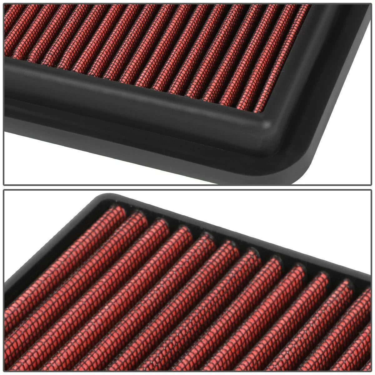 For 2016-2020 Scion Toyota Washable&Reusable High Flow Drop In Air Filter Red
