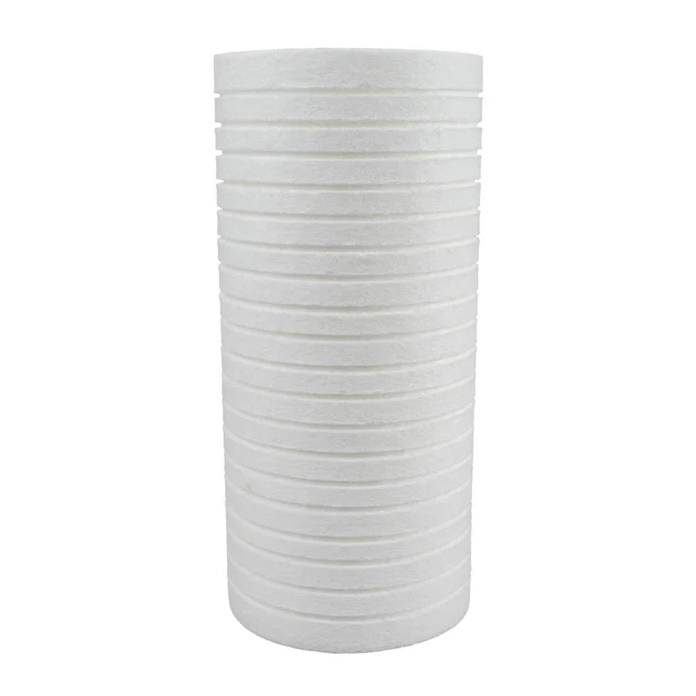 Clear Choice Sediment Water Filter 1 Micron 10 x 4.50" Water Filter Cartridge Replacement 10 inch RO System 9108-44 DEV9108-44 DGD-5005, WHKF-GD25BB, 8-Pk