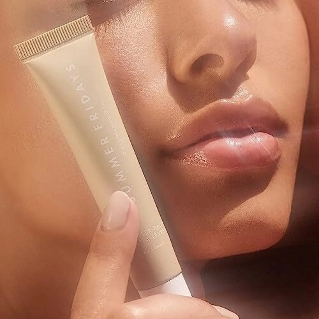 Summer Fridays Lip Butter Balm - Day/Night Hydrating Lip Mask - Shea Butter, Vegan - Vanilla (0.5 Oz)