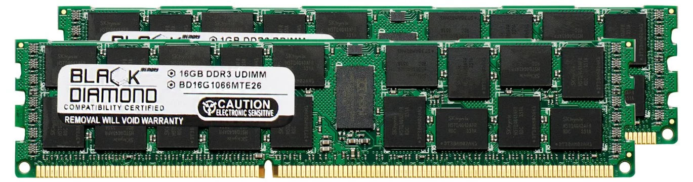 32GB 2X16GB Memory RAM for Asus Z Series Z9PE-D8 WS (ECC Reg) Black Diamond Memory Module 240pin PC3-8500 1066MHz DDR3 ECC Registered RDIMM Upgrade