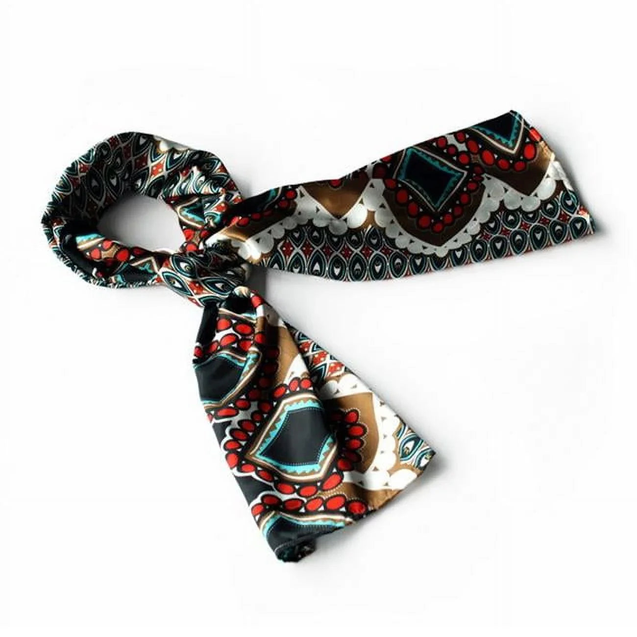 Blancho Black Tone Fantastic Multi-Patterns Chic Natural Soft Silky Scarf/Wrap/Shawl - Large