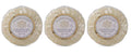 Gilchrist & Soames English Spa Oatmeal Cleansing Bar Trio Soaps - Set of 3, 2.8 Ounces Each