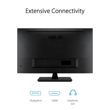 ASUS 32" (31.5" Viewable) 1440P Monitor (VP32AQ) - QHD (2560 x 1440), IPS, 100% sRGB, HDR10, 75Hz, Speakers, Adaptive-Sync/FreeSync, Low Blue Light, Eye Care, VESA Mountable, Frameless, DisplayPort, H