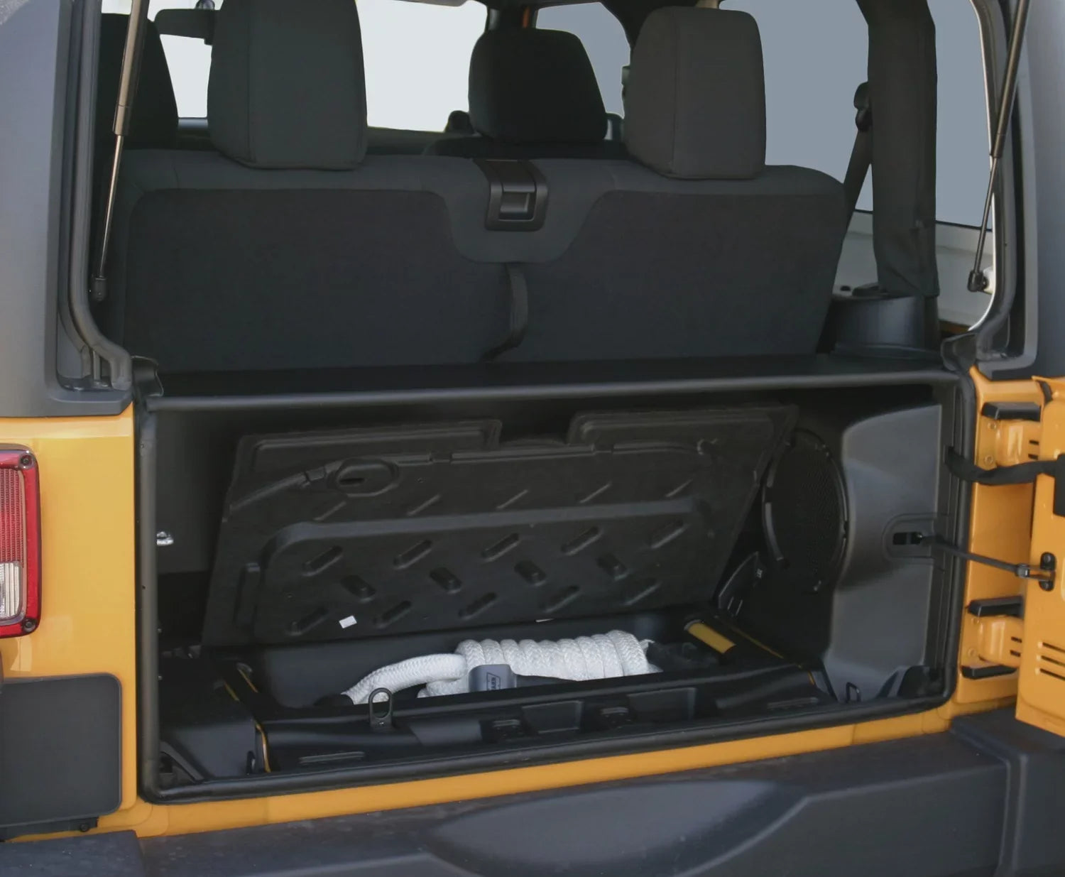 Tuffy Security Products 282-01 Classic Enclsoure; Black; 2011-2018 Jeep Wrangler JK
