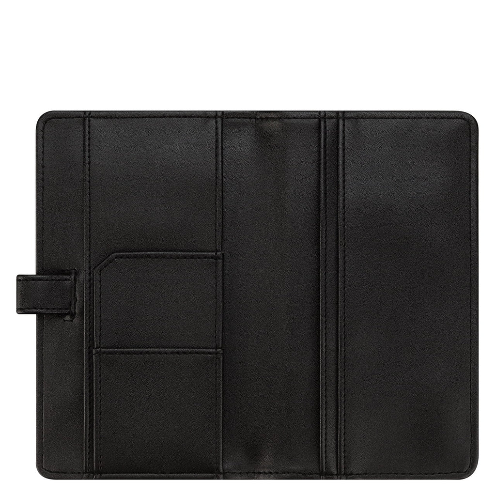 FranklinCovey Compass Open Wire-bound Wrap (Pocket Slim Size, Black)