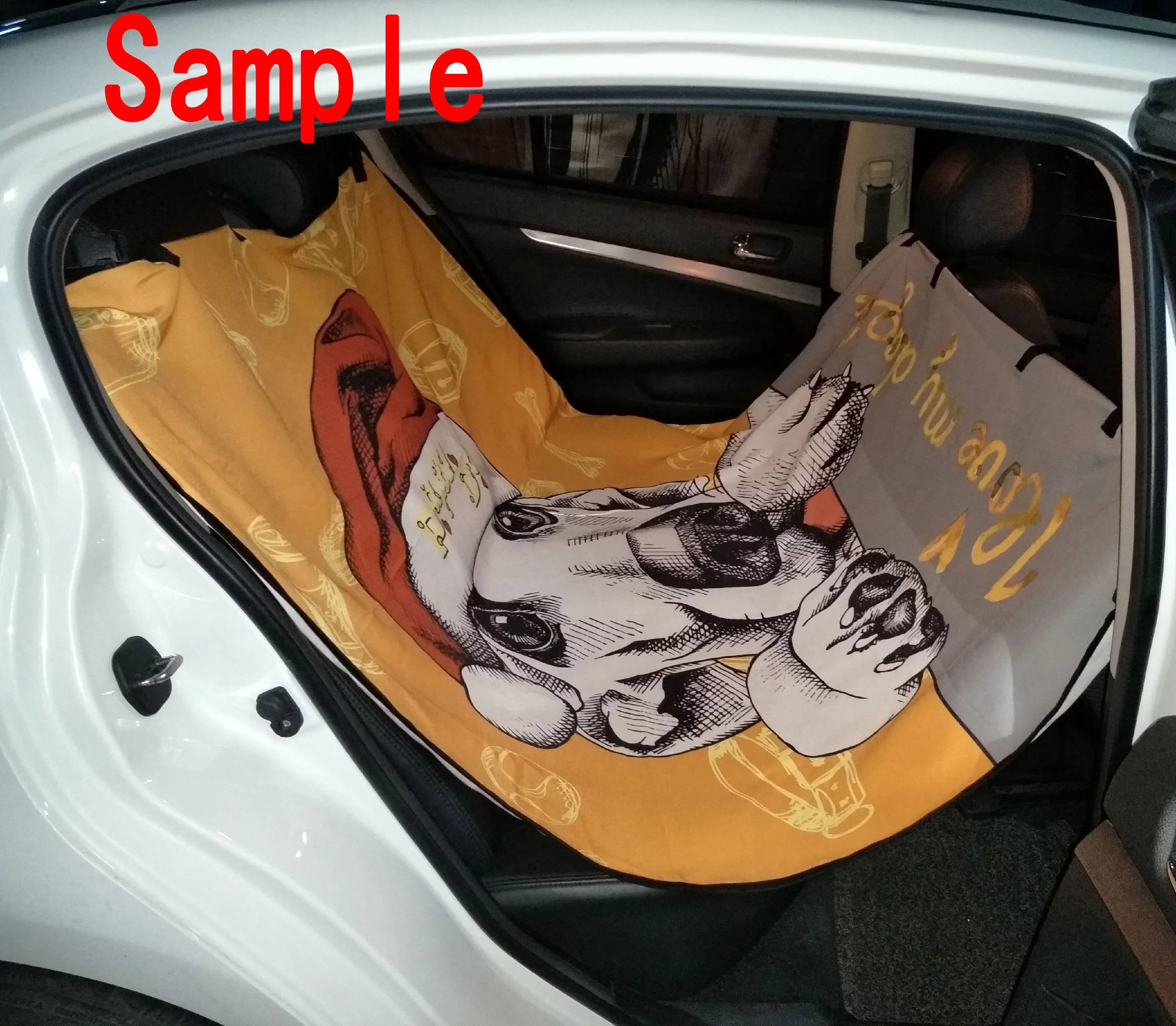 GCKG Art Owl Pet Car Seat Shield Dog Car Seat Mat Hammock Cargo Mat Trunk Mat For Cars Trucks and SUV 54x60 inches