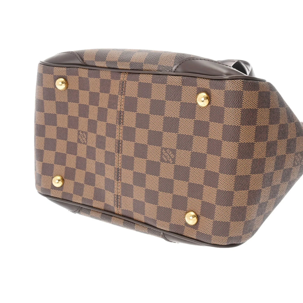 Pre-Owned LOUIS VUITTON Damier Verona MM Ebene N41118 Women's Canvas Shoulder Bag (Good)