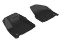 3D MAXpider KAGU Floor Mat (BLACK) Fitting with CHRYSLER PACIFICA/VOYAGER 2017-2024 - Front Row