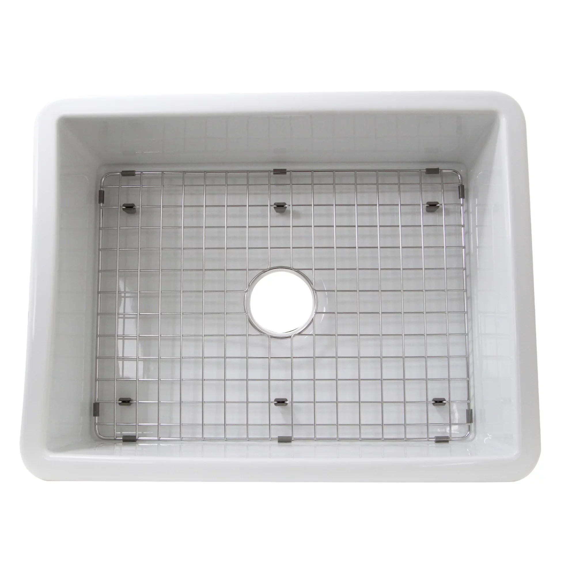 Highpoint Collection Dualmount Fireclay Kitchen Sink