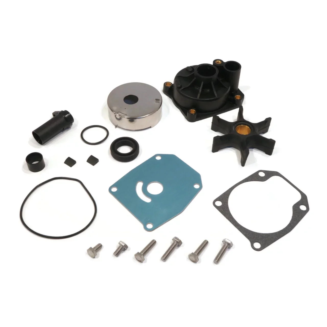 The ROP Shop | Water Pump Impeller Housing Repair Kit For Mallory 9-43408, 943408 Outboard Craft