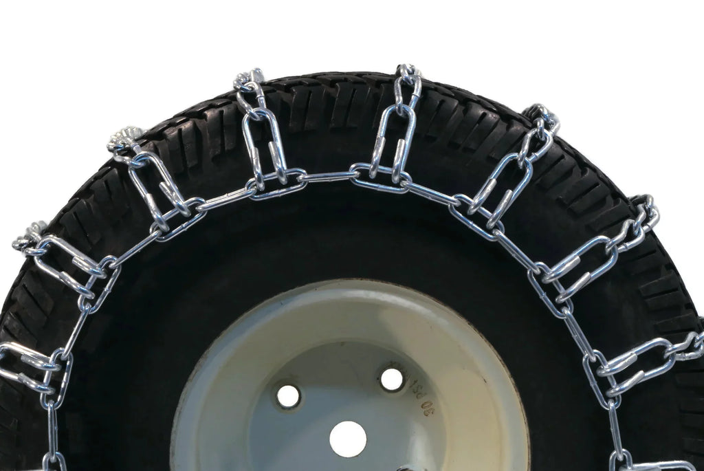 The ROP Shop | 2 Link Tire Chains & Tensioners for Kawasaki Brute Force ATV With 19x9.5x8 Tires