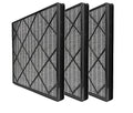 HE400 True HEPA Filter Replacement Activated Carbon Infused Advanced Odor Lock For Shark Air Purifier 4 Fan HE401 HE402 HE405, 3 Packs