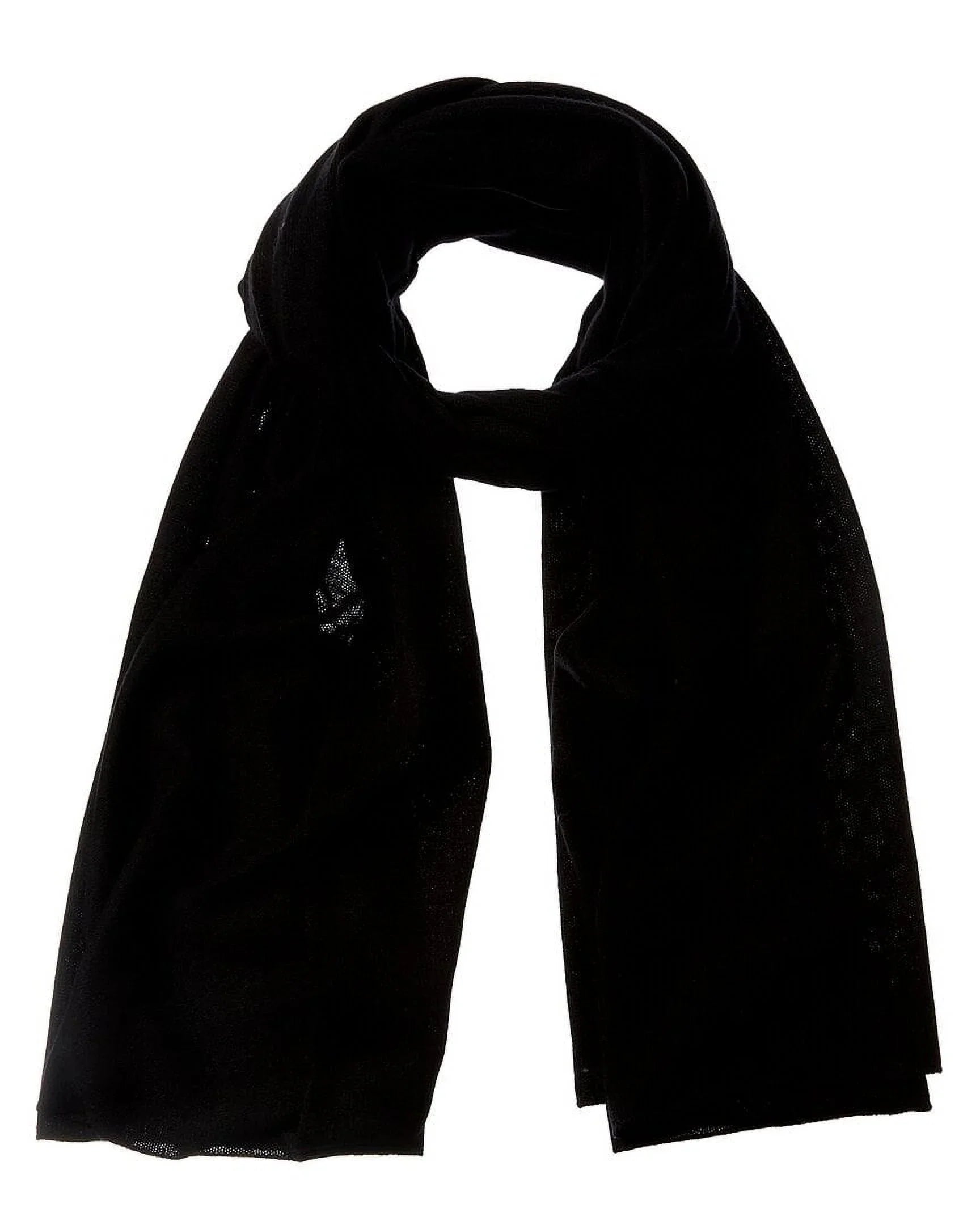 In2 by InCashmere Cashmere Travel Scarf, Black