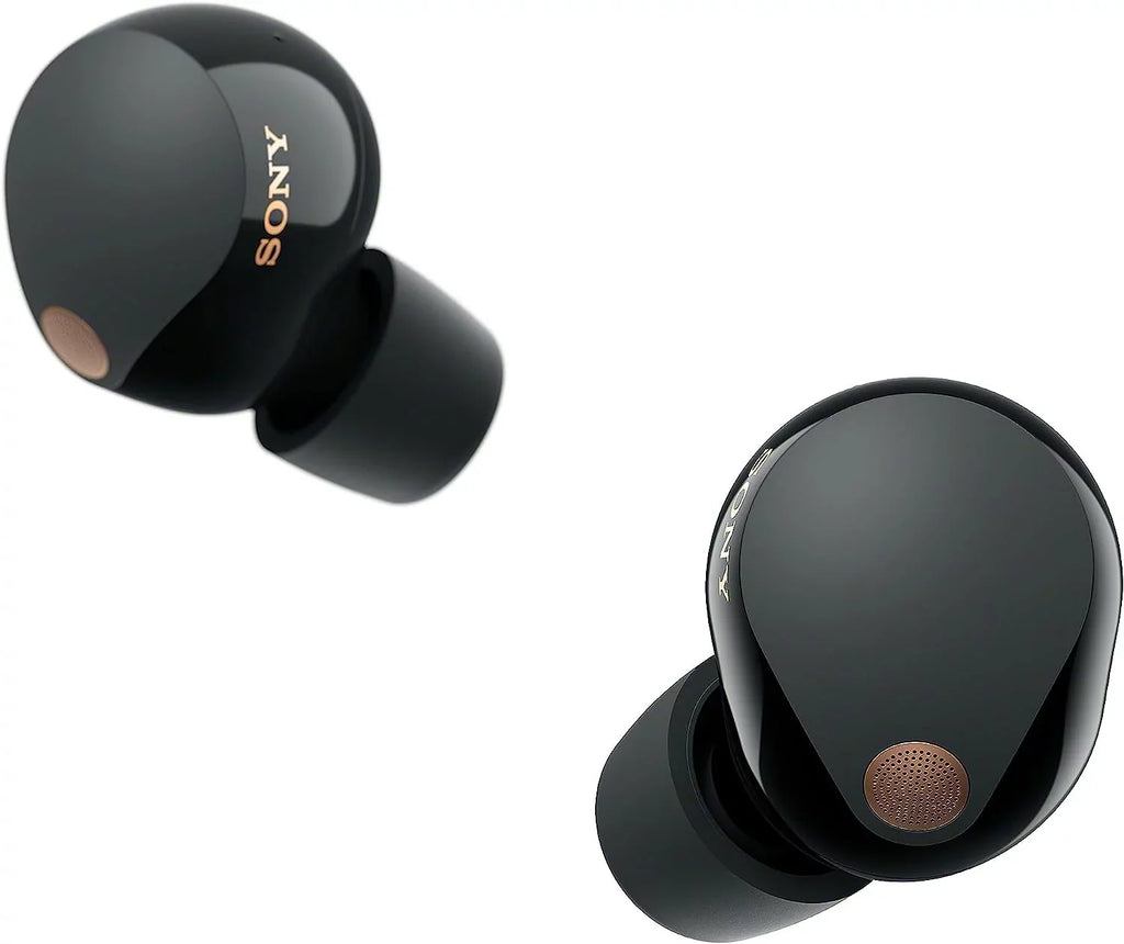 Sony WF-1000XM5-BLACK Wireless Noise Canceling High-Res Earbuds with an Additional 2 Year Shield by Epic Protect (2023)